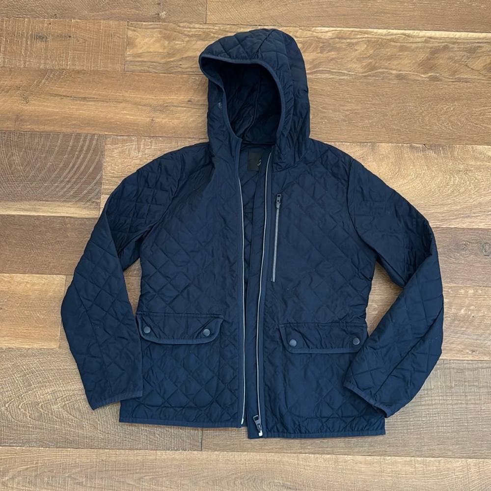 J crew quilted jacket